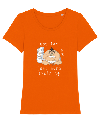 Not Fat Just Sumo Training (alb) Bright Orange