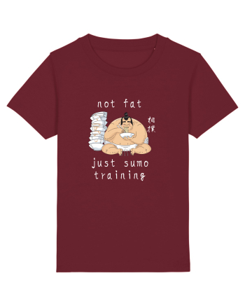 Not Fat Just Sumo Training (alb) Burgundy