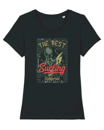 The Best Surfing Octopus Black