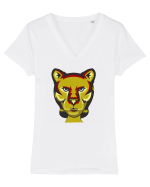 Femeie Deghizata  Tricou mânecă scurtă guler V Damă Evoker