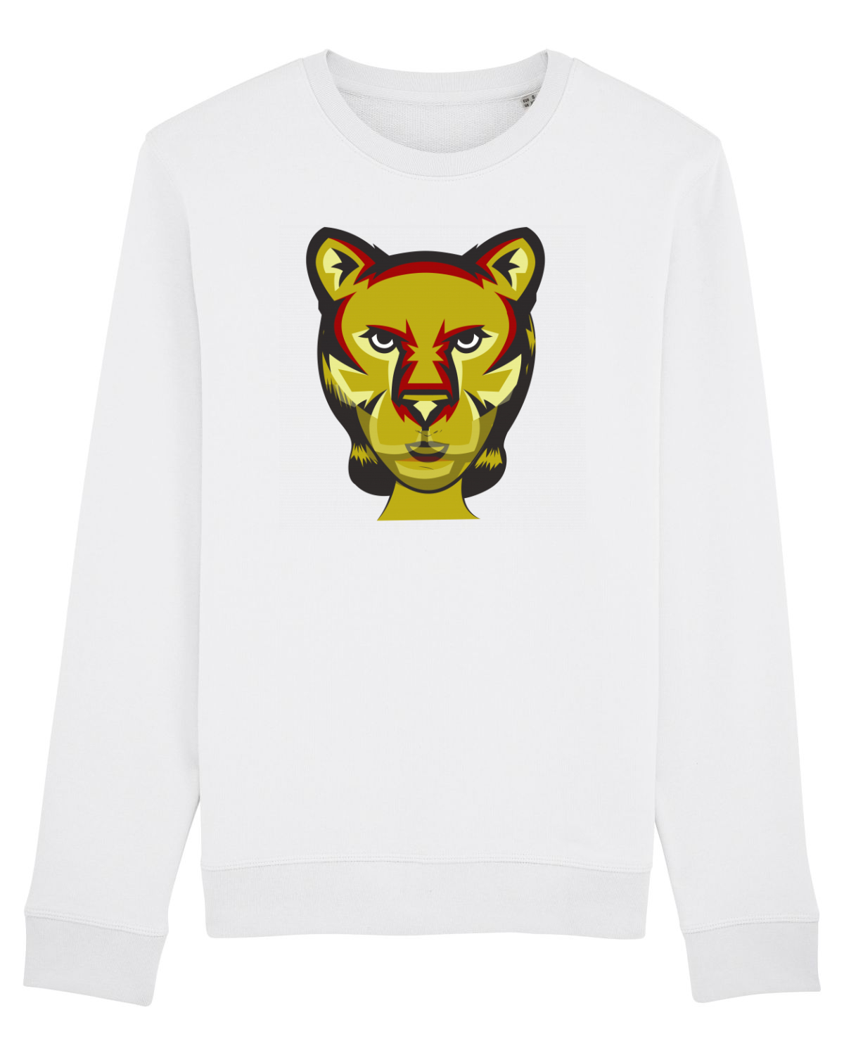 Bluză mânecă lungă Unisex Rise White