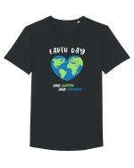 Earth Day Tricou mânecă scurtă guler larg Bărbat Skater