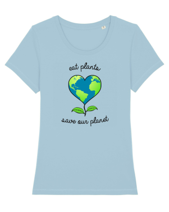 Eat plants Sky Blue