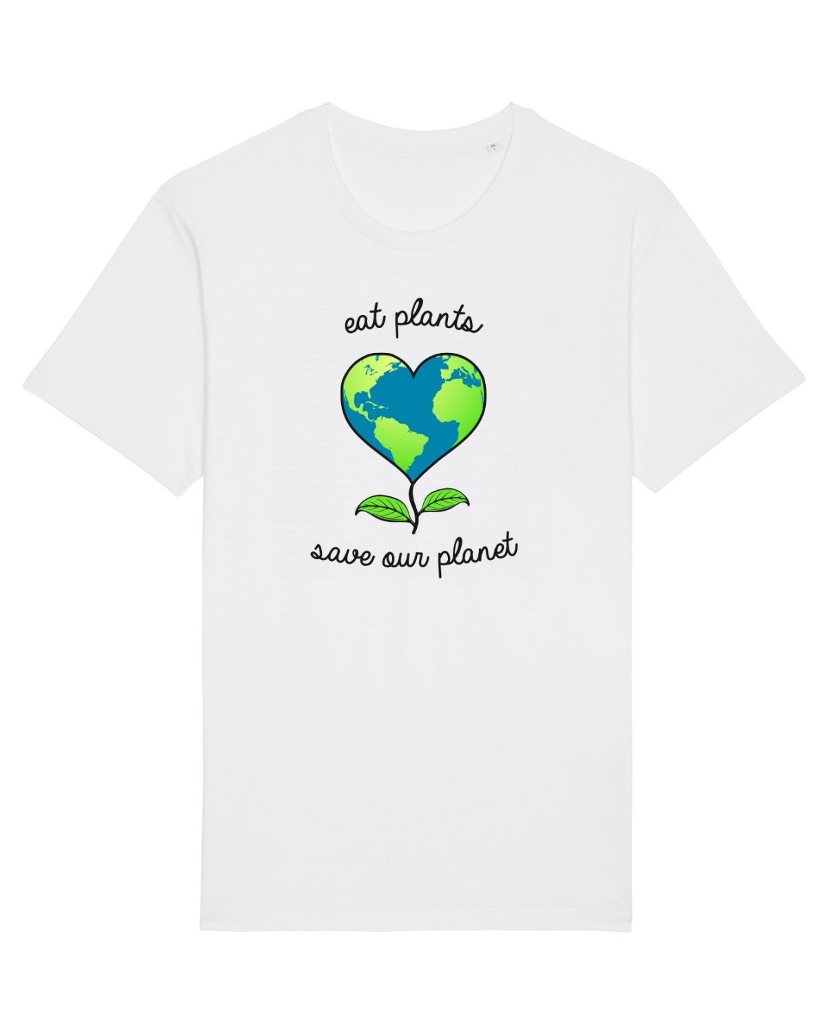 Tricou mânecă scurtă Unisex Rocker White