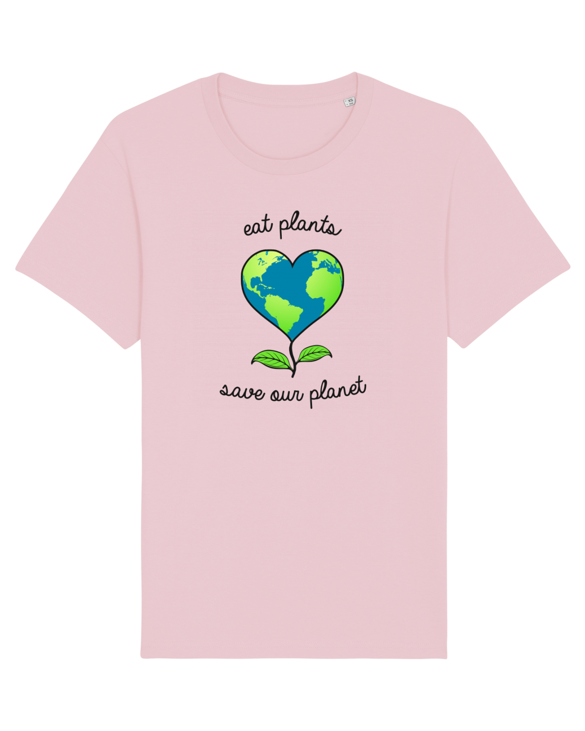 Tricou mânecă scurtă Unisex Rocker Cotton Pink