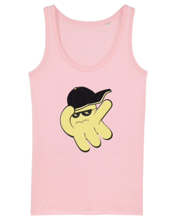 Dabbing Ghost Cotton Pink