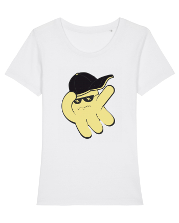Dabbing Ghost White
