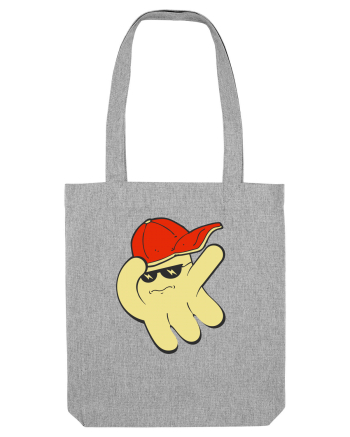 Dabbing Ghost Heather Grey
