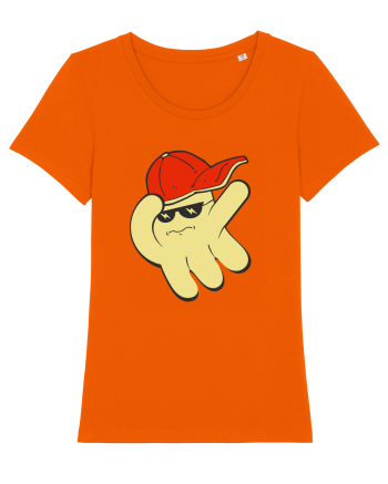 Dabbing Ghost Bright Orange