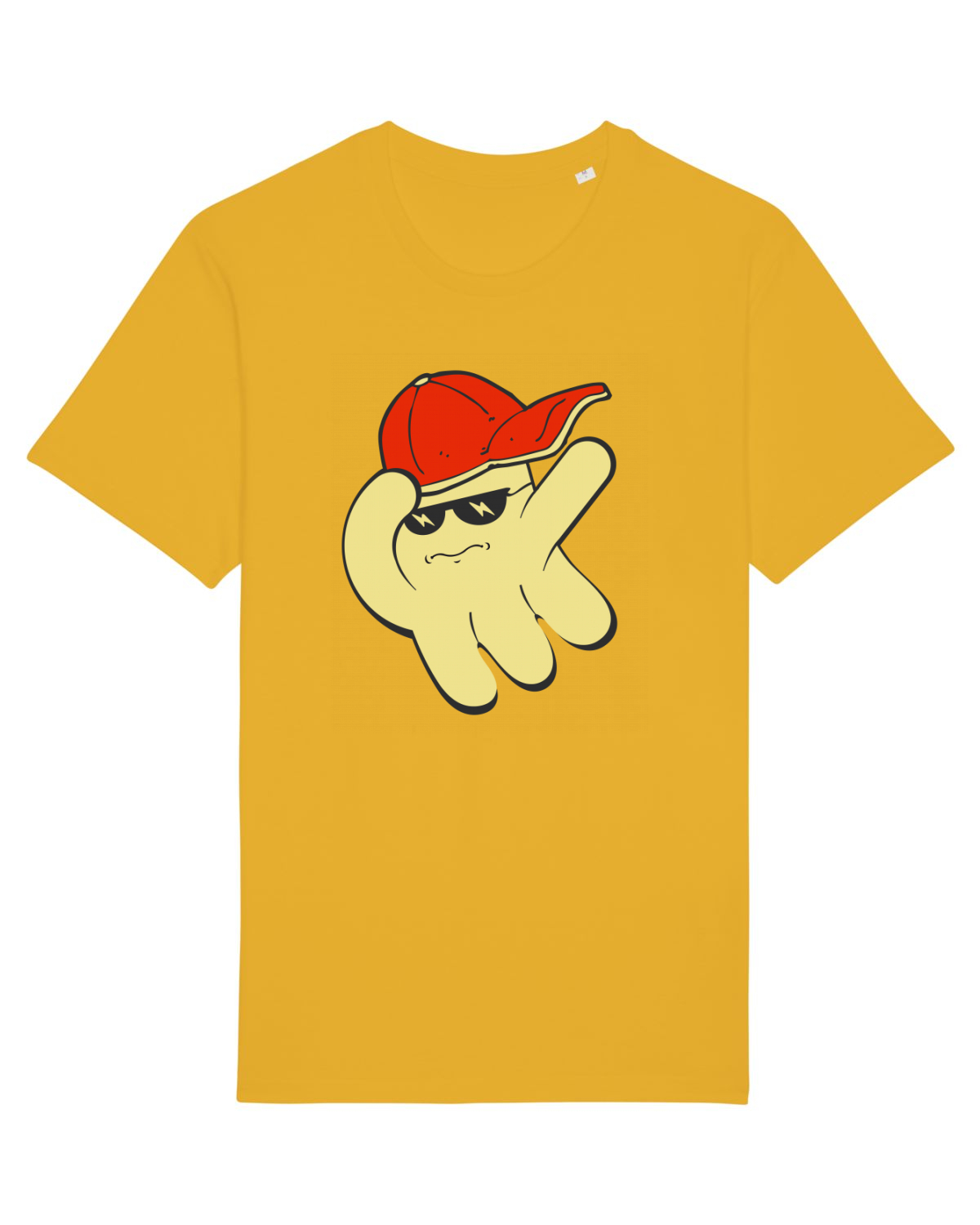 Tricou mânecă scurtă Unisex Rocker Spectra Yellow
