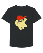 Dabbing Ghost Tricou mânecă scurtă guler larg Bărbat Skater
