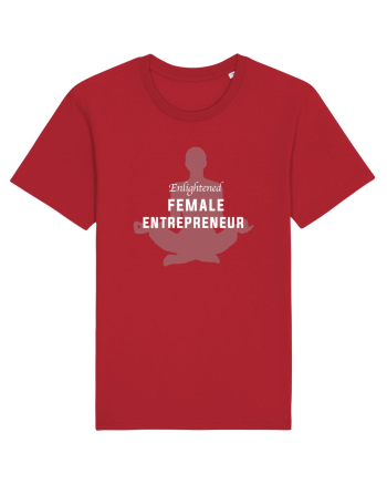 Female entrepreneur Red