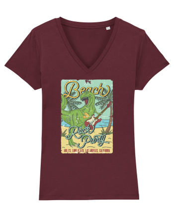 Beach Rock Party Trex Burgundy
