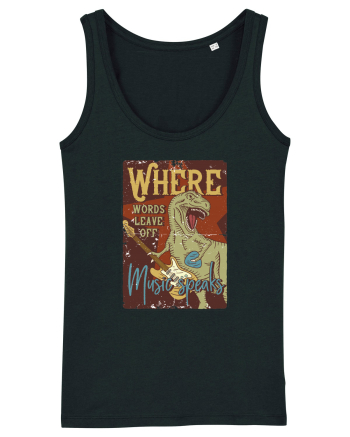 Where Words Leave off Music Speaks Trex Black