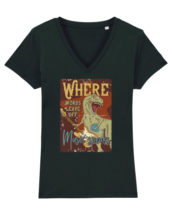 Where Words Leave off Music Speaks Trex Black