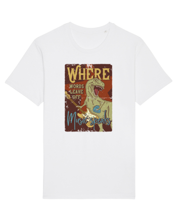 Where Words Leave off Music Speaks Trex White