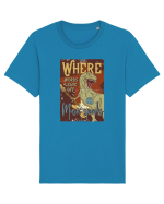 Where Words Leave off Music Speaks Trex Tricou mânecă scurtă Unisex Rocker