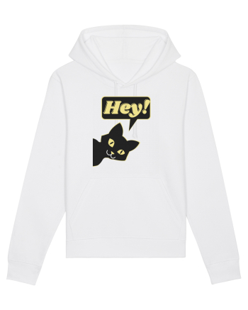 Funny Black Cat White