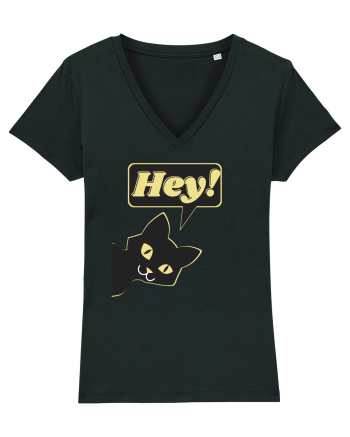Funny Black Cat Black