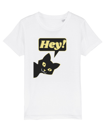 Funny Black Cat White