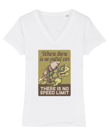 No speed limit Turtle White