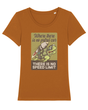 No speed limit Turtle Roasted Orange