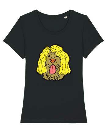 Funny Golden Retriever Black