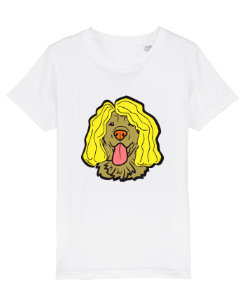 Funny Golden Retriever White