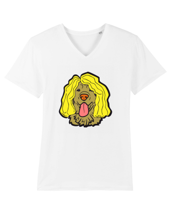 Funny Golden Retriever White