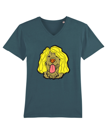 Funny Golden Retriever Stargazer