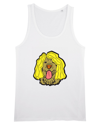 Funny Golden Retriever White
