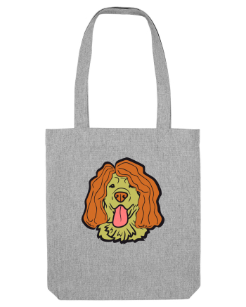 Funny Golden Retriever Heather Grey