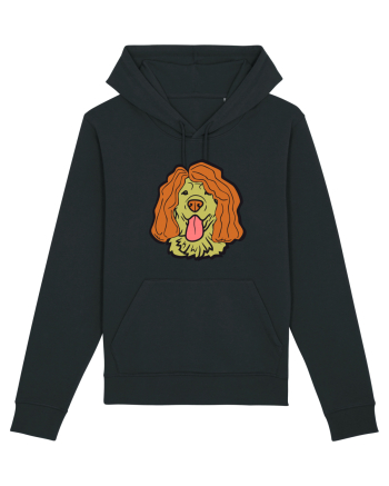 Funny Golden Retriever Black