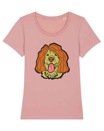 Funny Golden Retriever Canyon Pink