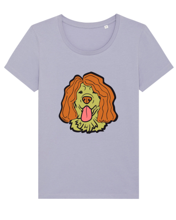 Funny Golden Retriever Lavender