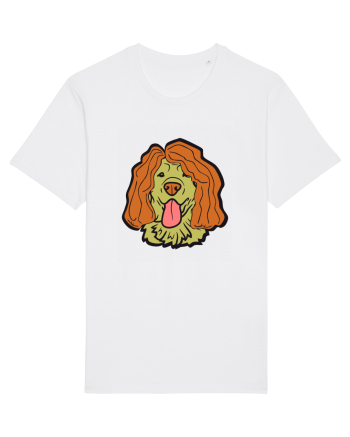 Funny Golden Retriever White