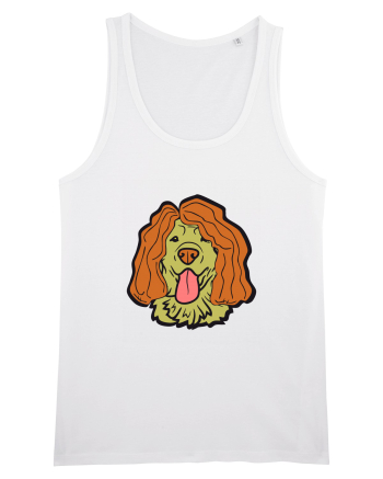 Funny Golden Retriever White