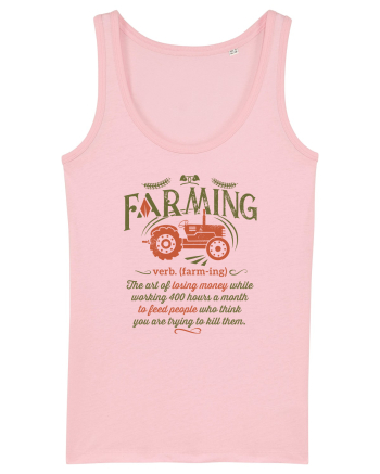Farming Cotton Pink