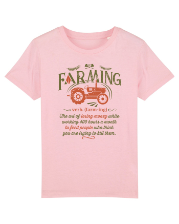 Farming Cotton Pink