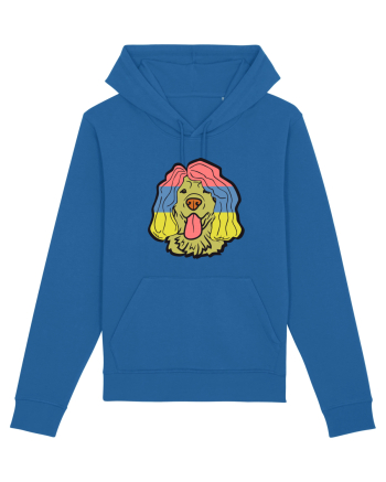 Funny Golden Retriever Royal Blue