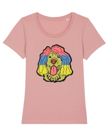 Funny Golden Retriever Canyon Pink