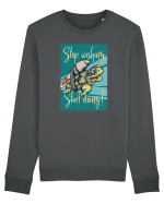 Stop wishing Start doing! Bluză mânecă lungă Unisex Rise