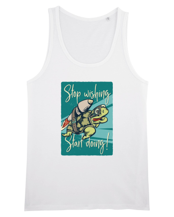 Stop wishing Start doing! White