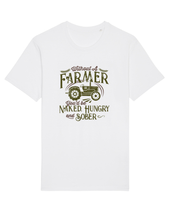 Without a farmer White