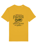Without a farmer Tricou mânecă scurtă Unisex Rocker