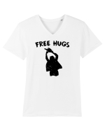 Free Hugs Tricou mânecă scurtă guler V Bărbat Presenter