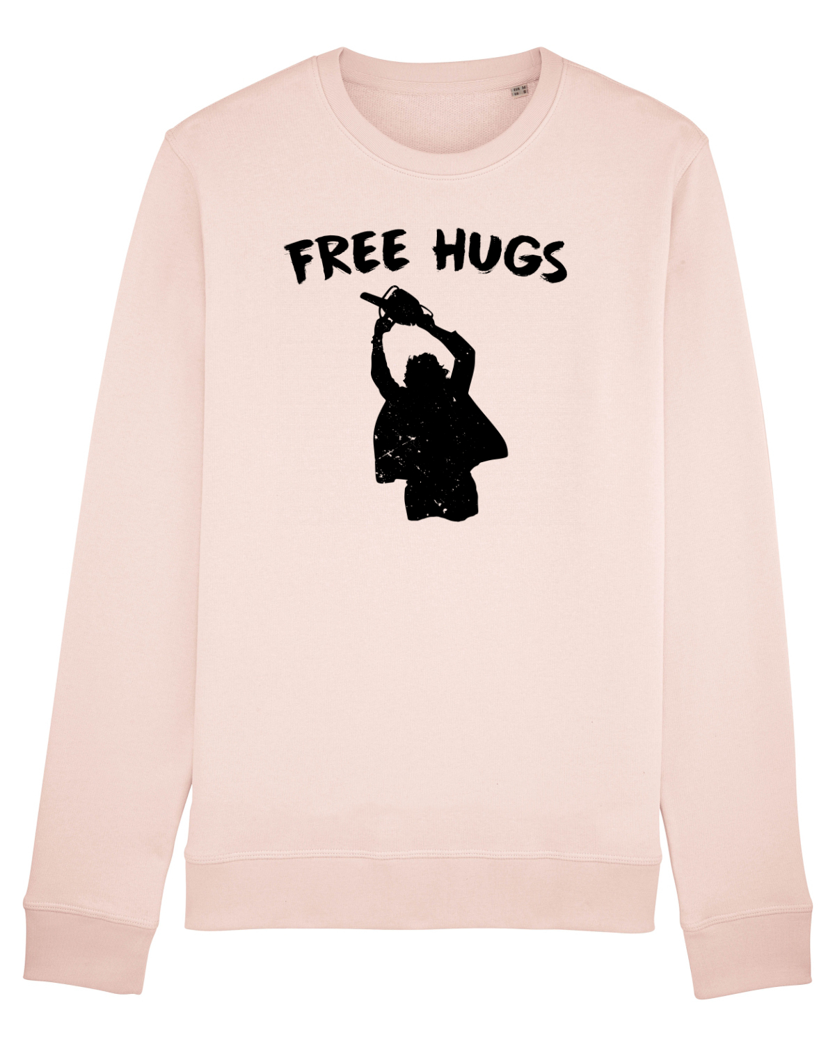 Bluză mânecă lungă Unisex Rise Candy Pink