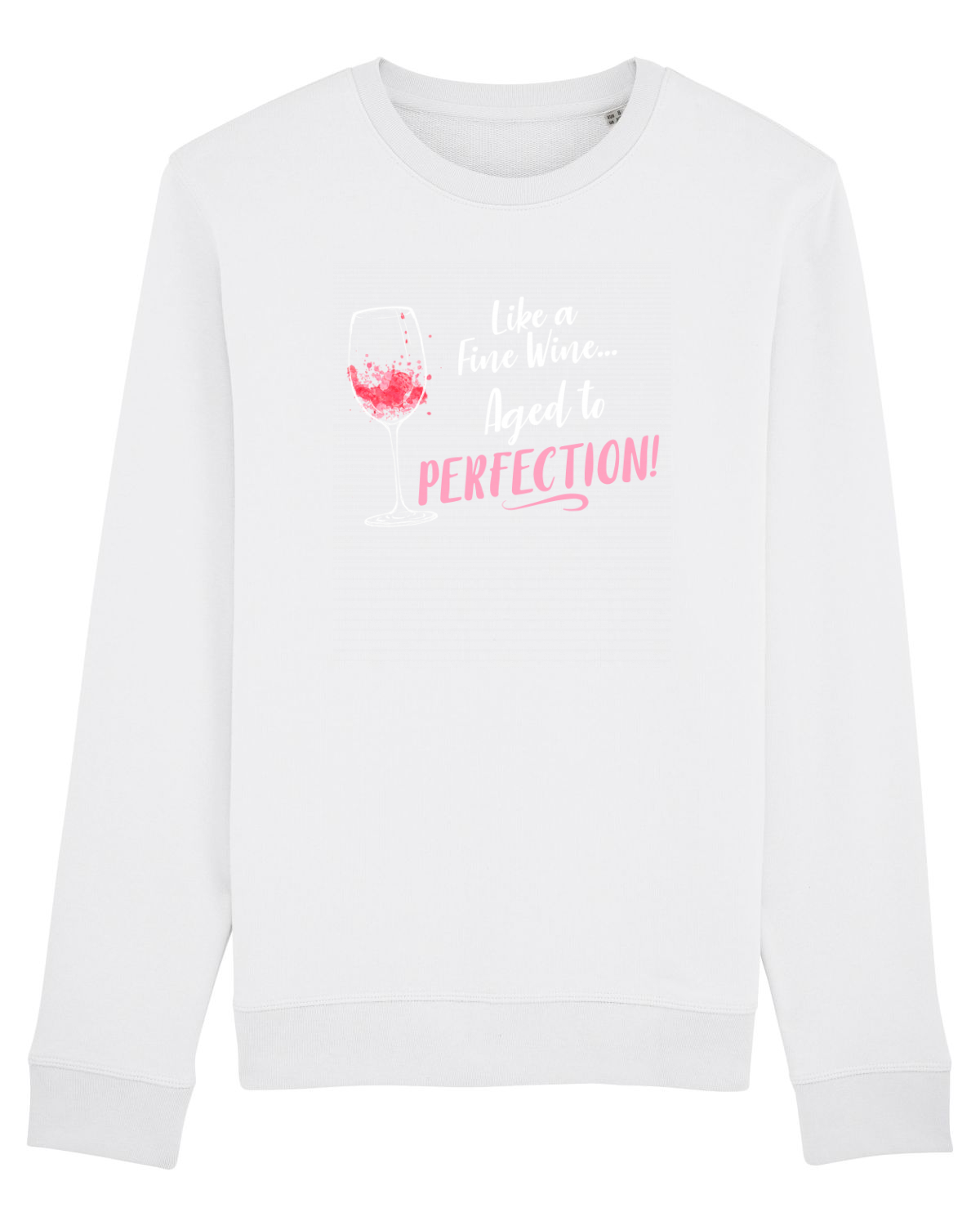 Bluză mânecă lungă Unisex Rise White