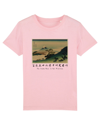 The Inume Pass in Kai Province (text negru) Cotton Pink