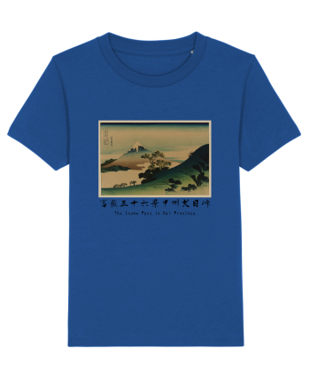 The Inume Pass in Kai Province (text negru) Majorelle Blue